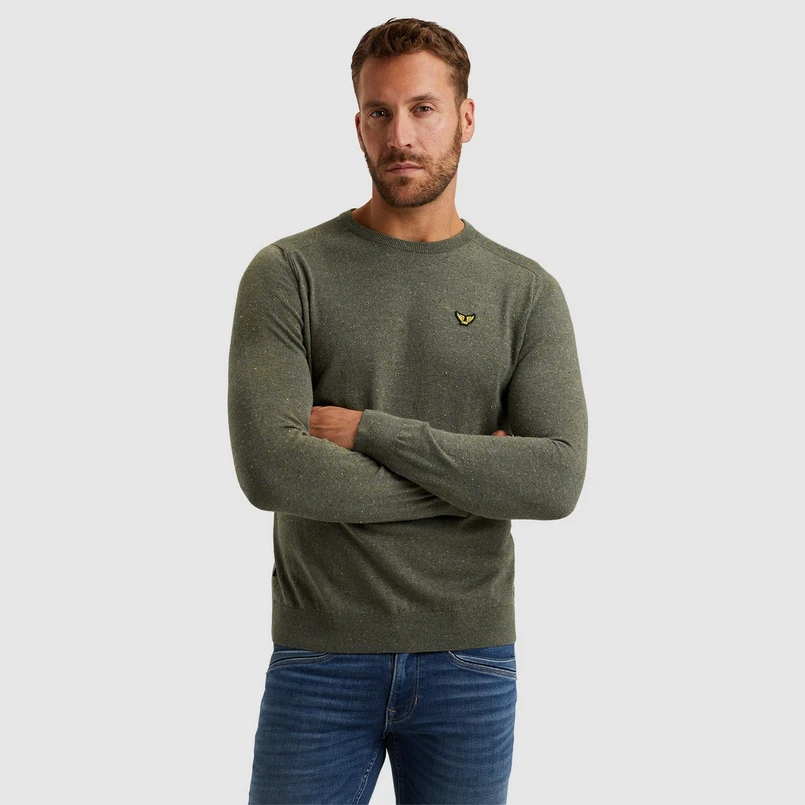 PME Legend Heren Trui Pkw2502330 Olijf