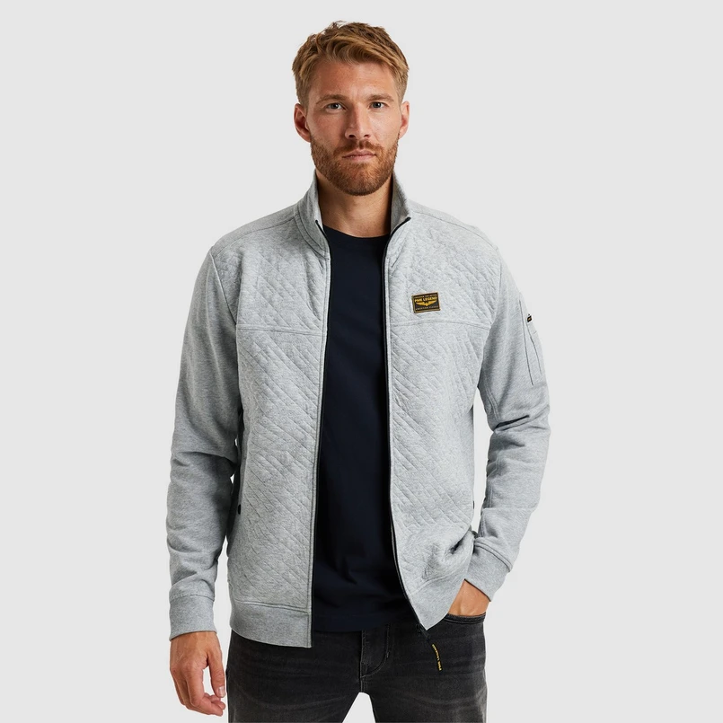 PME Legend Heren Vest PSW2502475 Grijs dessin
