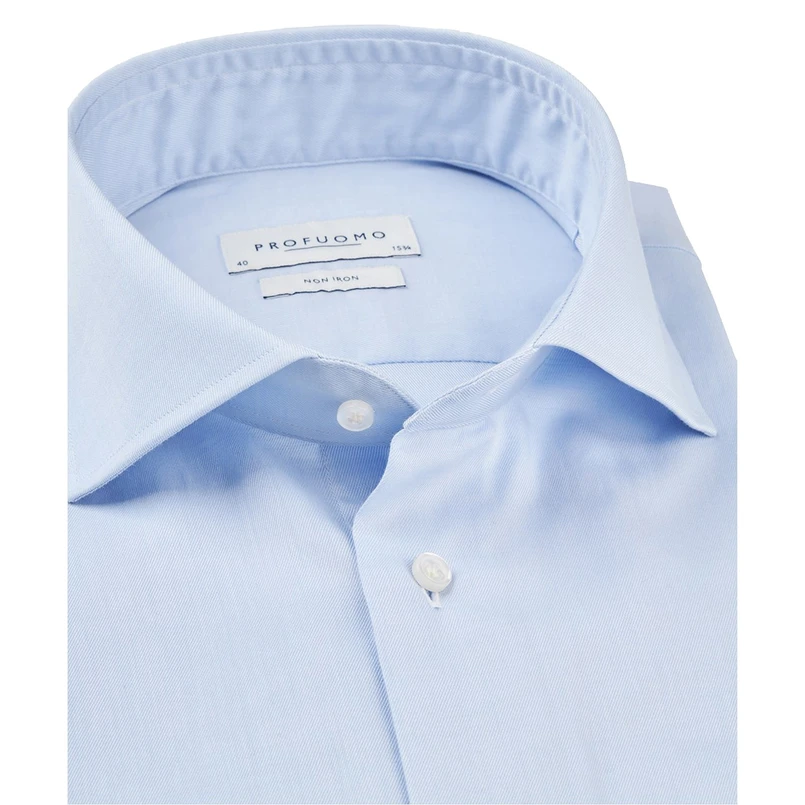 Profuomo Heren Overhemd Pp0h0a002 Bleu