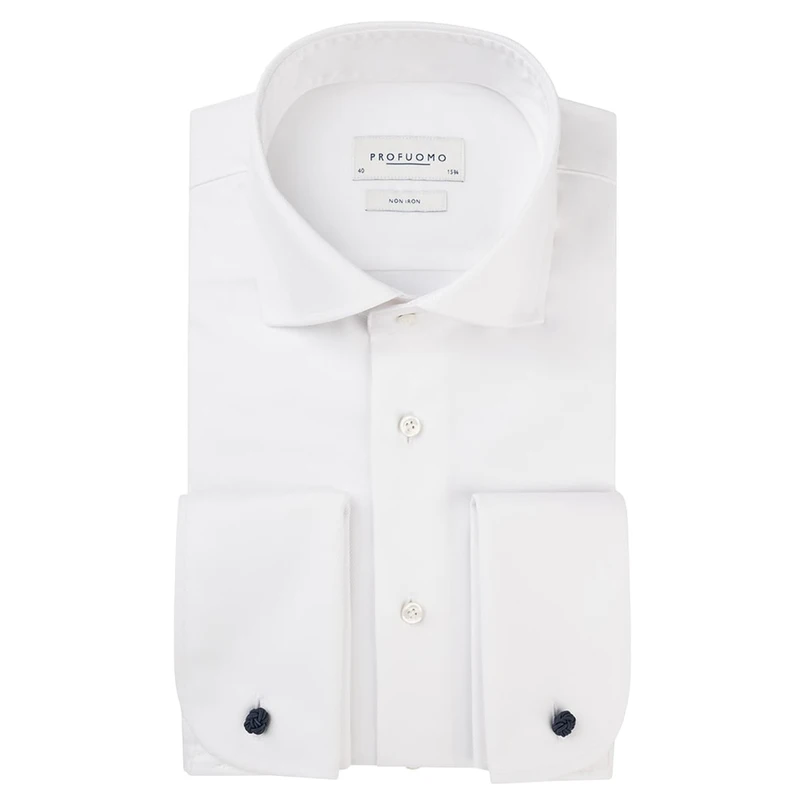 Profuomo Heren Overhemd Pp0h0a025 Wit