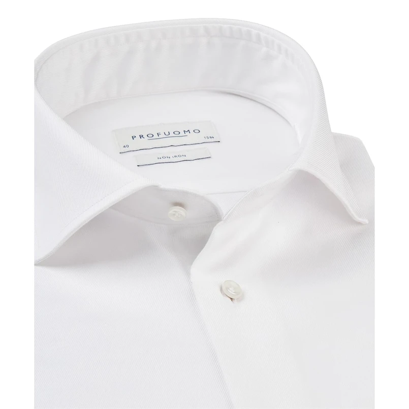 Profuomo Heren Overhemd Pp0h0a025 Wit