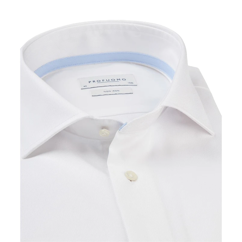 Profuomo Heren Overhemd Pp0h0a027 Wit