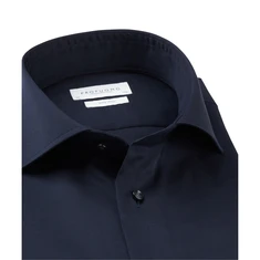 Profuomo Heren Overhemd Pp0h0a036 Navy