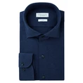 Profuomo Heren Overhemd Pp0h0a048 Navy