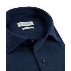 Profuomo Heren Overhemd Pp0h0a048 Navy