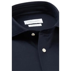 Profuomo Heren Overhemd Pp2hc10010 Navy