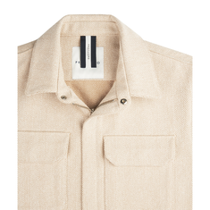 Profuomo Heren Overhemd Ppwf10015a Beige