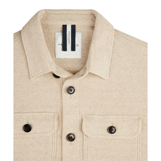 Profuomo Heren Overhemd Ppwf10017a Beige