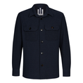 Profuomo Heren Overhemd Ppwf10026a Navy