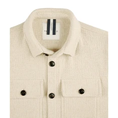 Profuomo Heren Overhemd Ppwf30026a Beige