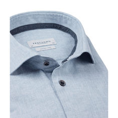 Profuomo Heren Overhemd Ppwh10012d Bleu