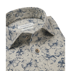 Profuomo Heren Overhemd Ppwh10013b Groen
