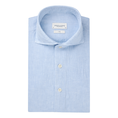 Profuomo Heren Overhemd Ppwh10020b Bleu