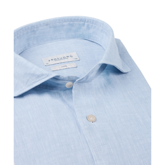 Profuomo Heren Overhemd Ppwh10020b Bleu