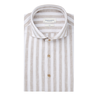 Profuomo Heren Overhemd Ppwh10021a Beige