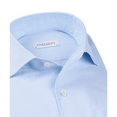 Profuomo Heren Overhemd Ppwh10040b Bleu