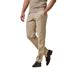 Profuomo Heren Pantalon Ppwq10012f Beige