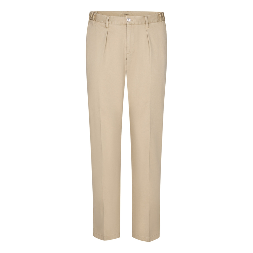 Profuomo Heren Pantalon Ppwq10012f Beige