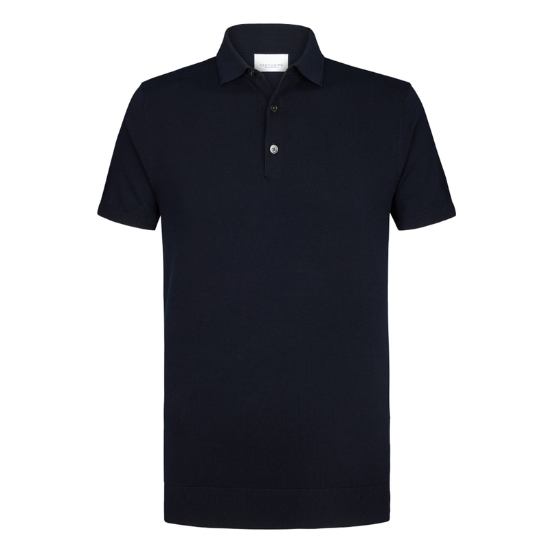 Profuomo Heren Polo Ppwd10001a Navy