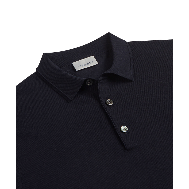 Profuomo Heren Polo Ppwd10001a Navy
