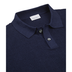 Profuomo Heren Polo Ppwd10008c Navy