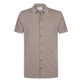 Profuomo Heren Polo Ppwd10017c Midden bruin