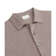 Profuomo Heren Polo Ppwd10017c Midden bruin