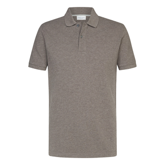 Profuomo Heren Polo Ppwd10019d Bruin