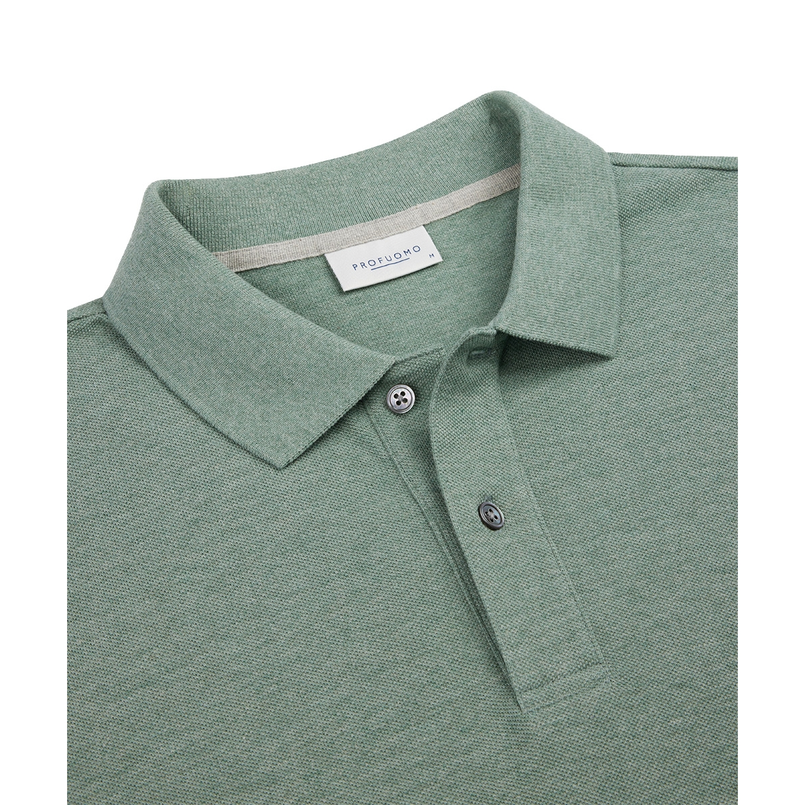 Profuomo Heren Polo Ppwd10019k Groen