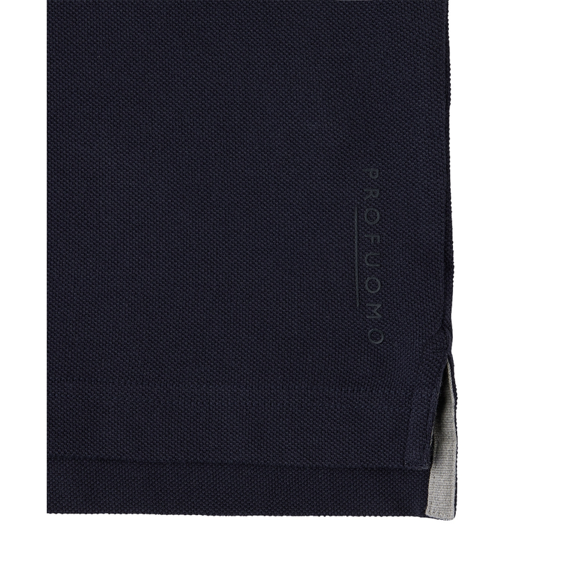 Profuomo Heren Polo Ppwd10019q Navy