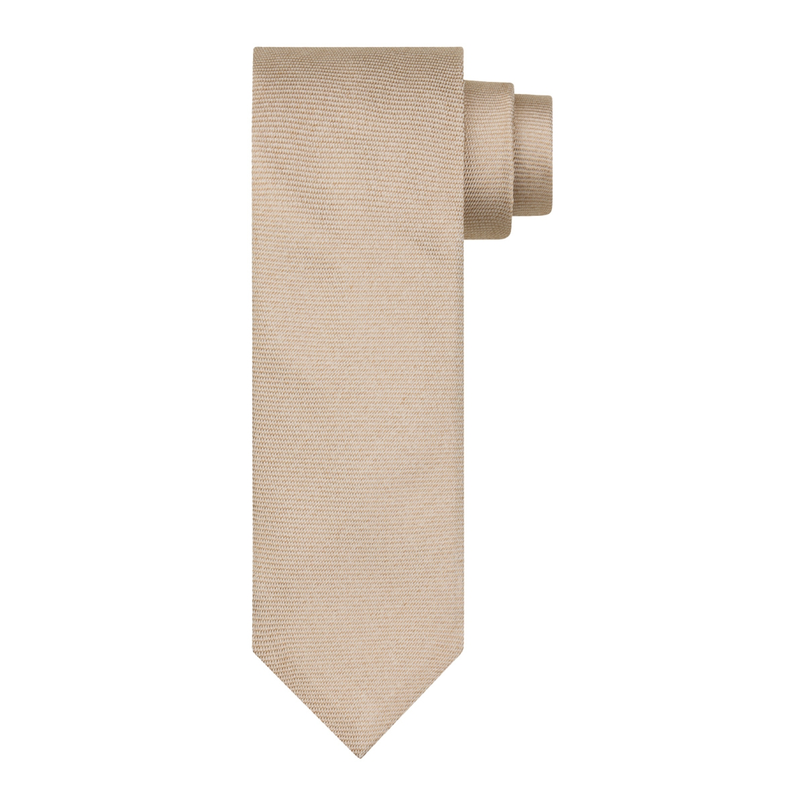 Profuomo Heren Stropdas Ppwa10024b Beige