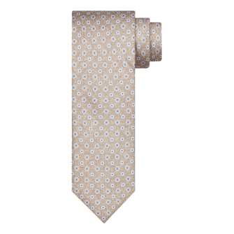 Profuomo Heren Stropdas Ppwa10044c Beige