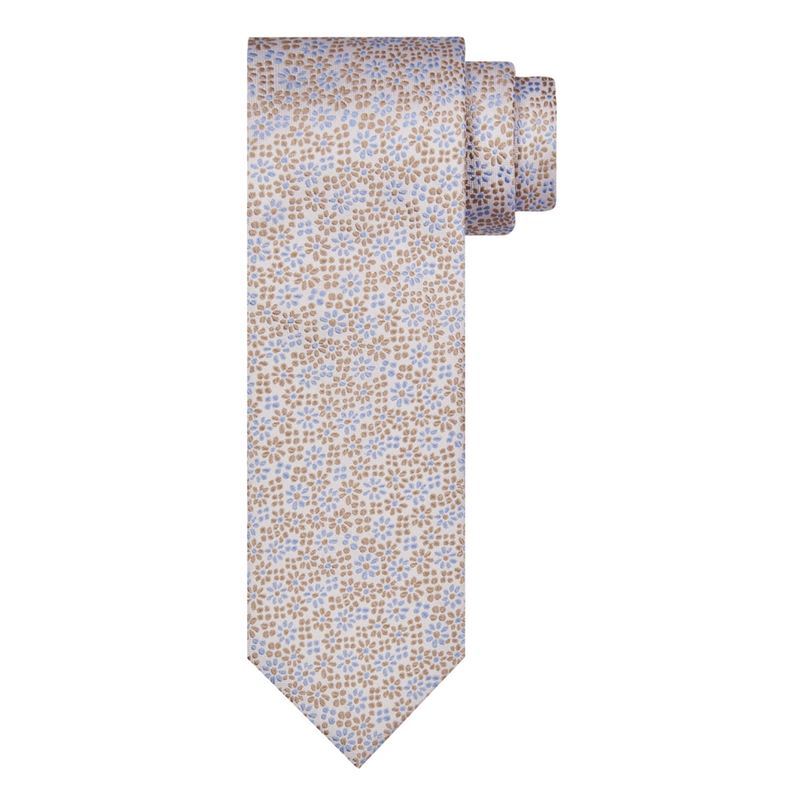 Profuomo Heren Stropdas Ppwa10065b Beige