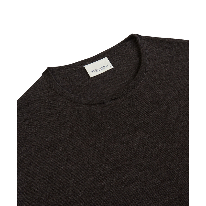 Profuomo Heren Trui Pp2j00011c Bruin