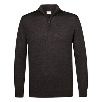 Profuomo Heren Trui Pp2j00012c Bruin