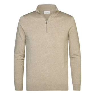 Profuomo Heren Zipper Pp2j00010c Beige