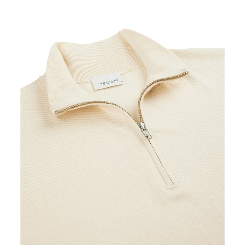 Profuomo Heren Zipper Pp2j00010d Ecru