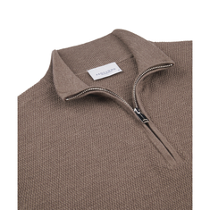 Profuomo Heren Zipper Ppwj10034a Midden bruin