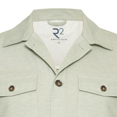 R2 Heren Overhemd 128.overshirt.003 Mint