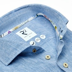 R2 Heren Overhemd 128.wsp.012 Blauw