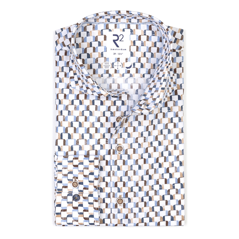 R2 Heren Overhemd 128.wsp.068 Bleu