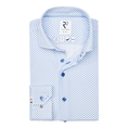 R2 Heren Overhemd 128.wsp.xls.045 Midden blauw