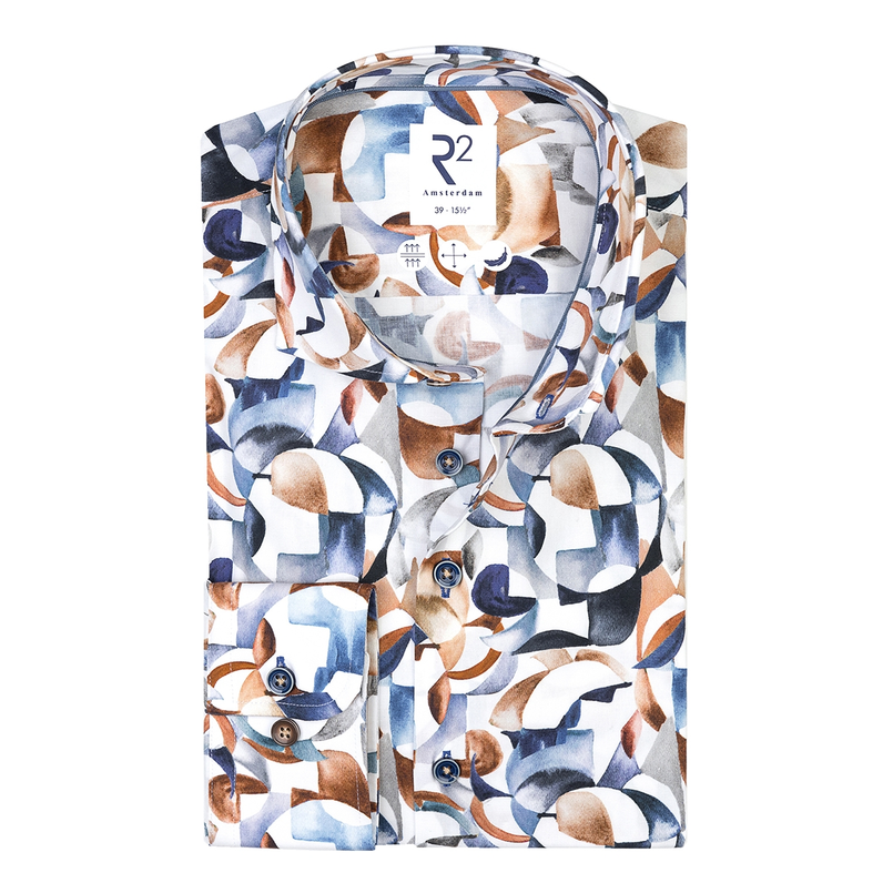 R2 Heren Overhemd 128.wsp.xls.057 Bleu
