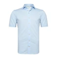 R2 Heren Overhemd 129.wspss.001 Midden blauw