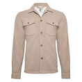 R2 Heren Overhemd 130.overshirt.003 Beige