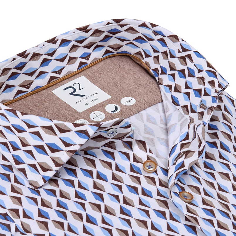 R2 Heren Overhemd 130.wsp.029 Beige