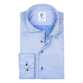 R2 Heren Overhemd Nos.twill.xls.002/01 Bleu