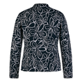 Rabe Dames Blazer 54-123221 Blauw dessin