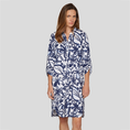 Rabe dames jurk km print Blauw dessin