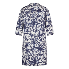 Rabe dames jurk km print Blauw dessin
